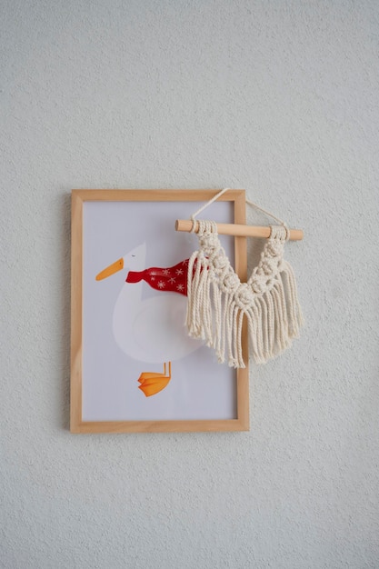 ręcznie wyszywany obraz